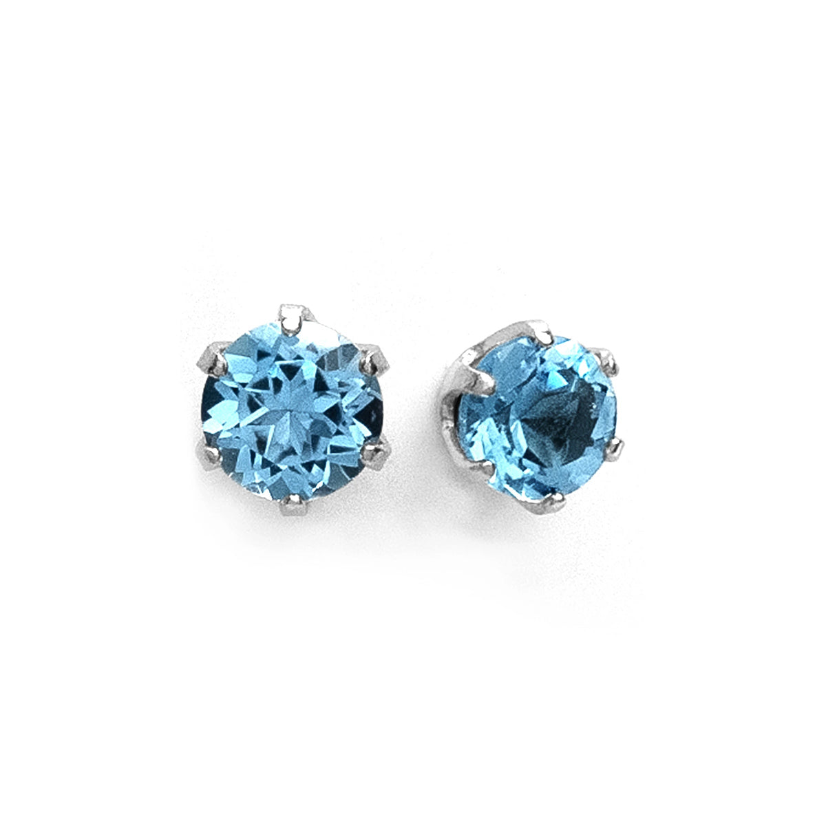 pt900 ブルートパーズ 0.3ct. ピアス ペア プラチナ – Jewelry Me RIZE