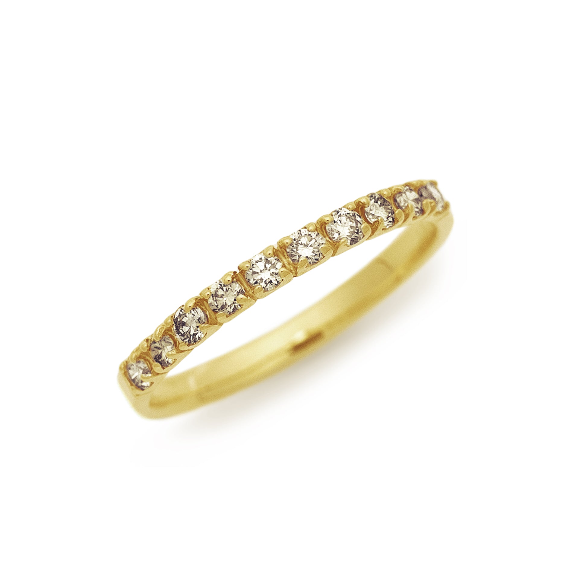10K 10ダイヤモンド 0.2ct. エタニティ リング ゴールド – Jewelry Me RIZE
