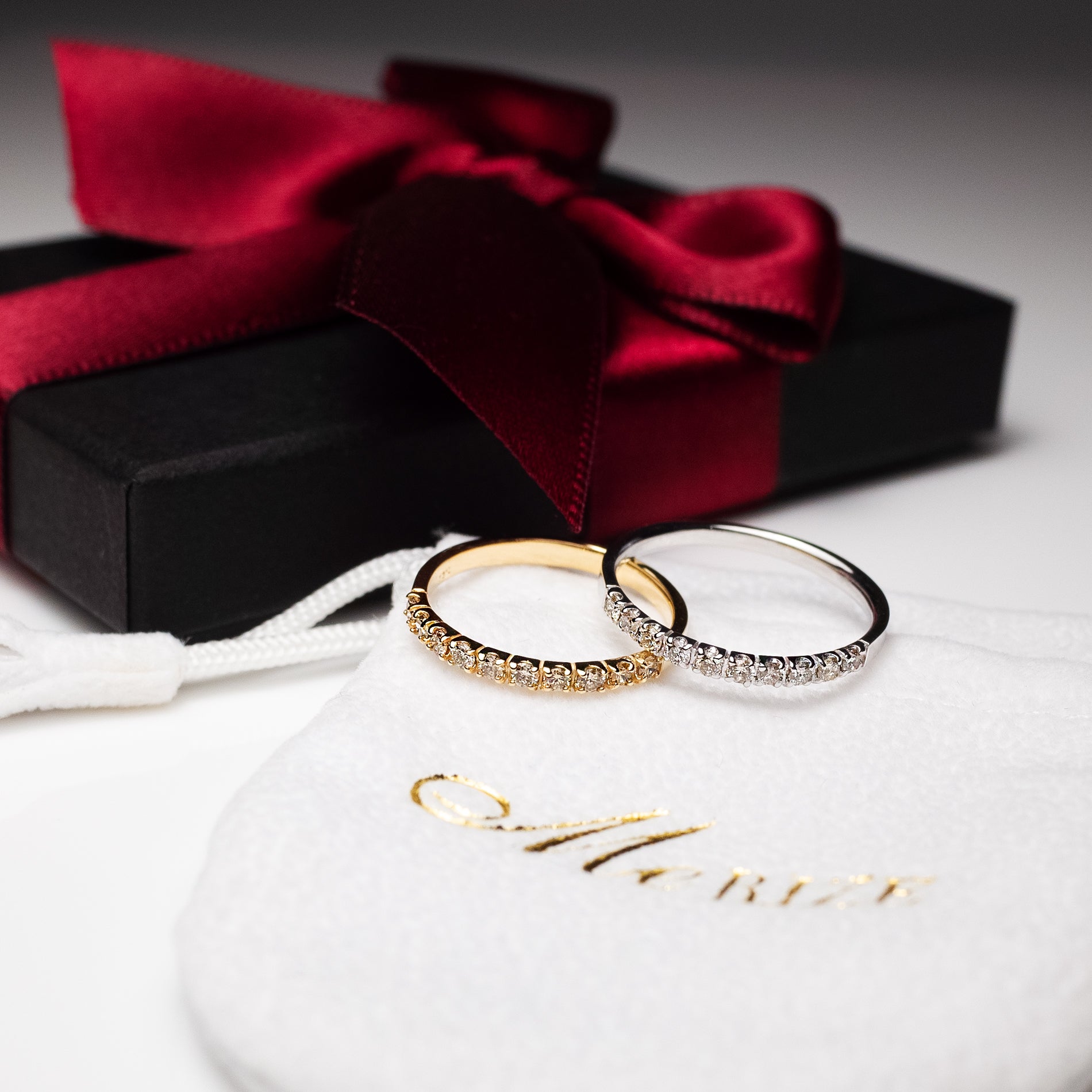10K 10ダイヤモンド 0.2ct. エタニティ リング ゴールド – Jewelry Me RIZE