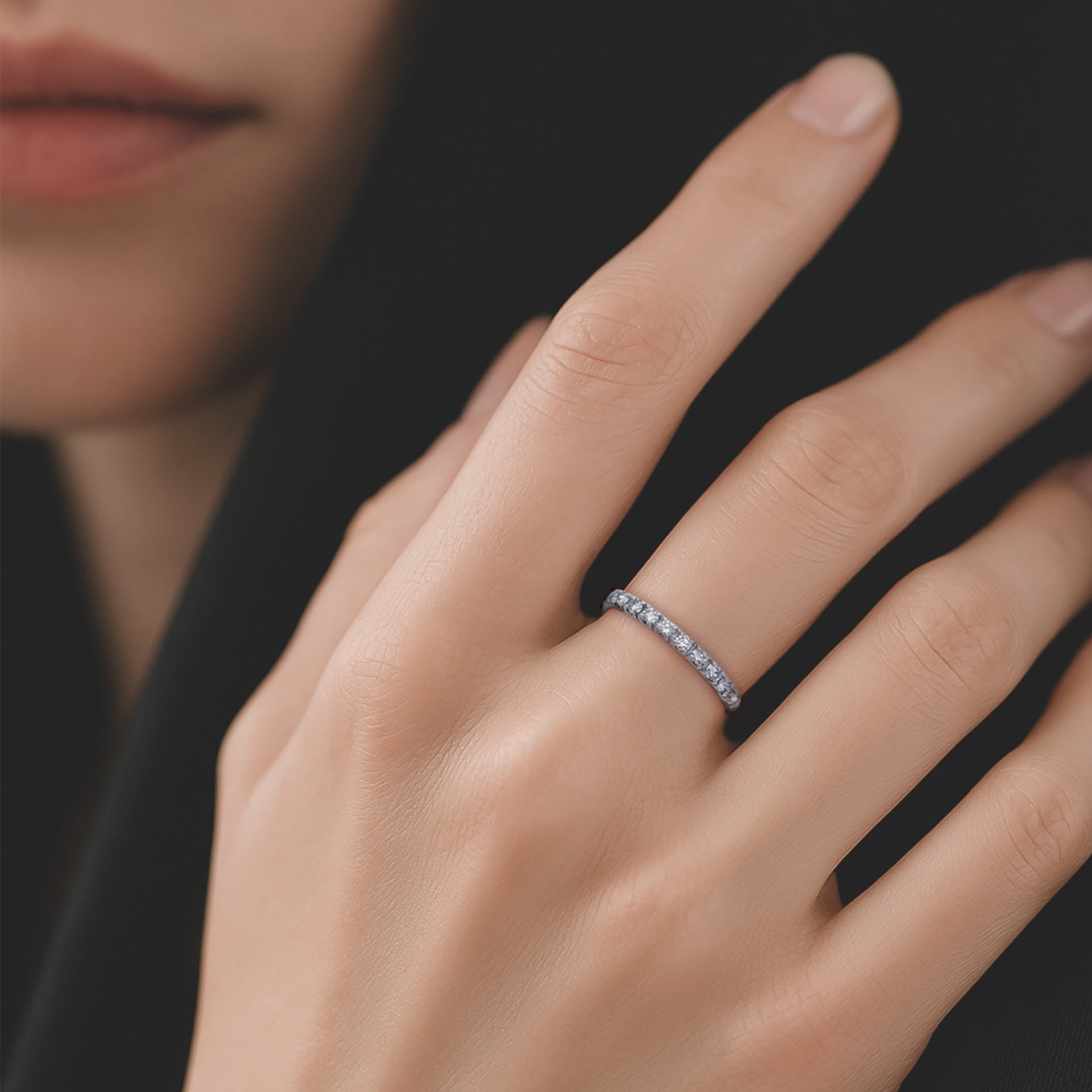 10K 10ダイヤモンド 0.2ct. エタニティ リング ゴールド – Jewelry Me RIZE