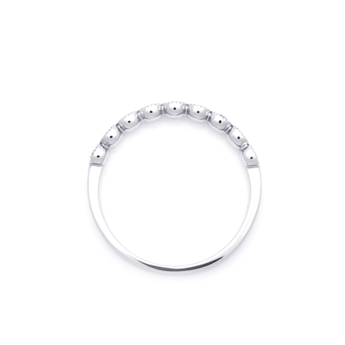 pt900 / 18K アイスブルーダイヤモンド 0.25ct. エタニティ